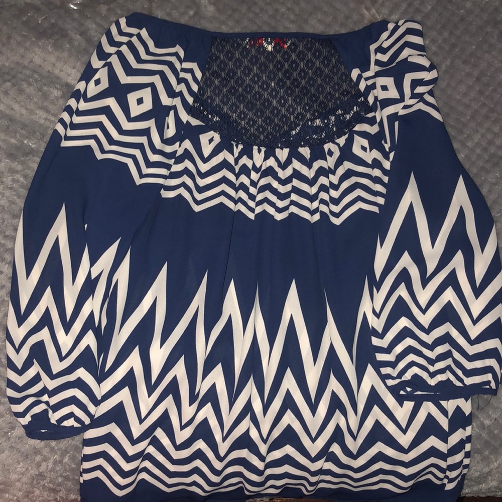 Chevron blouse - Picture 2 of 2